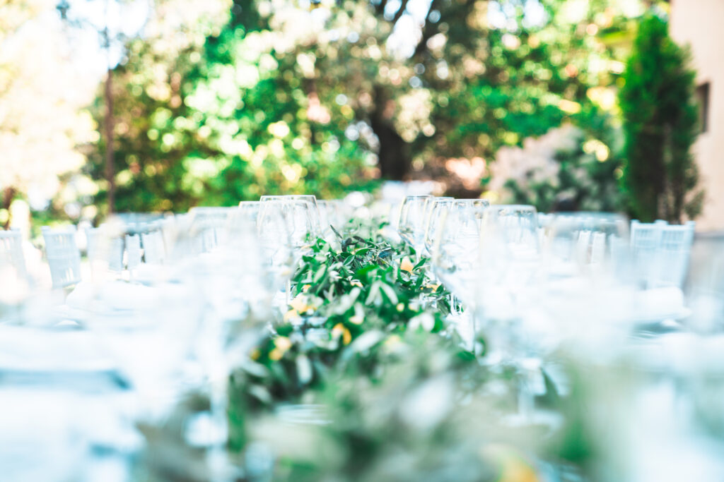 Wedding ceremony, table